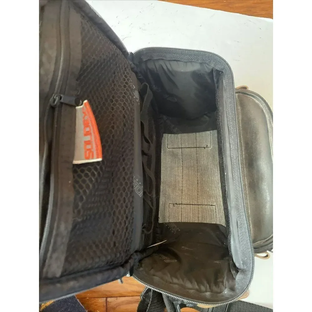 Solidex Performance Video Black Leather Camera Bag 10